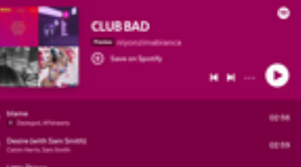 CLUB BAD playlist