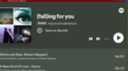 (fall)ing for you playlist